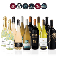 Den Sidste Flaske Mixed Smagekasse Mixed Old World vs. New World - Premium (12 fl.)