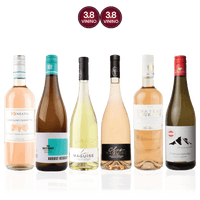 Den Sidste Flaske Mixed Smagekasse Mixed Vin til Fisk & Skaldyr - Mid-select (6 fl.)