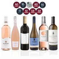 Den Sidste Flaske Mixed Smagekasse Mixed Vin til Fisk & Skaldyr - Premium (6 fl.)