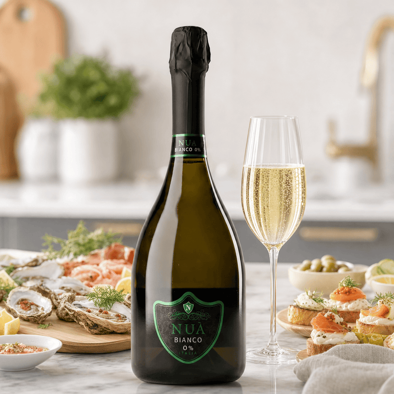 Ca.Vi.M Srl Alkoholfri vin Nuà Bianco Frizzante 0%