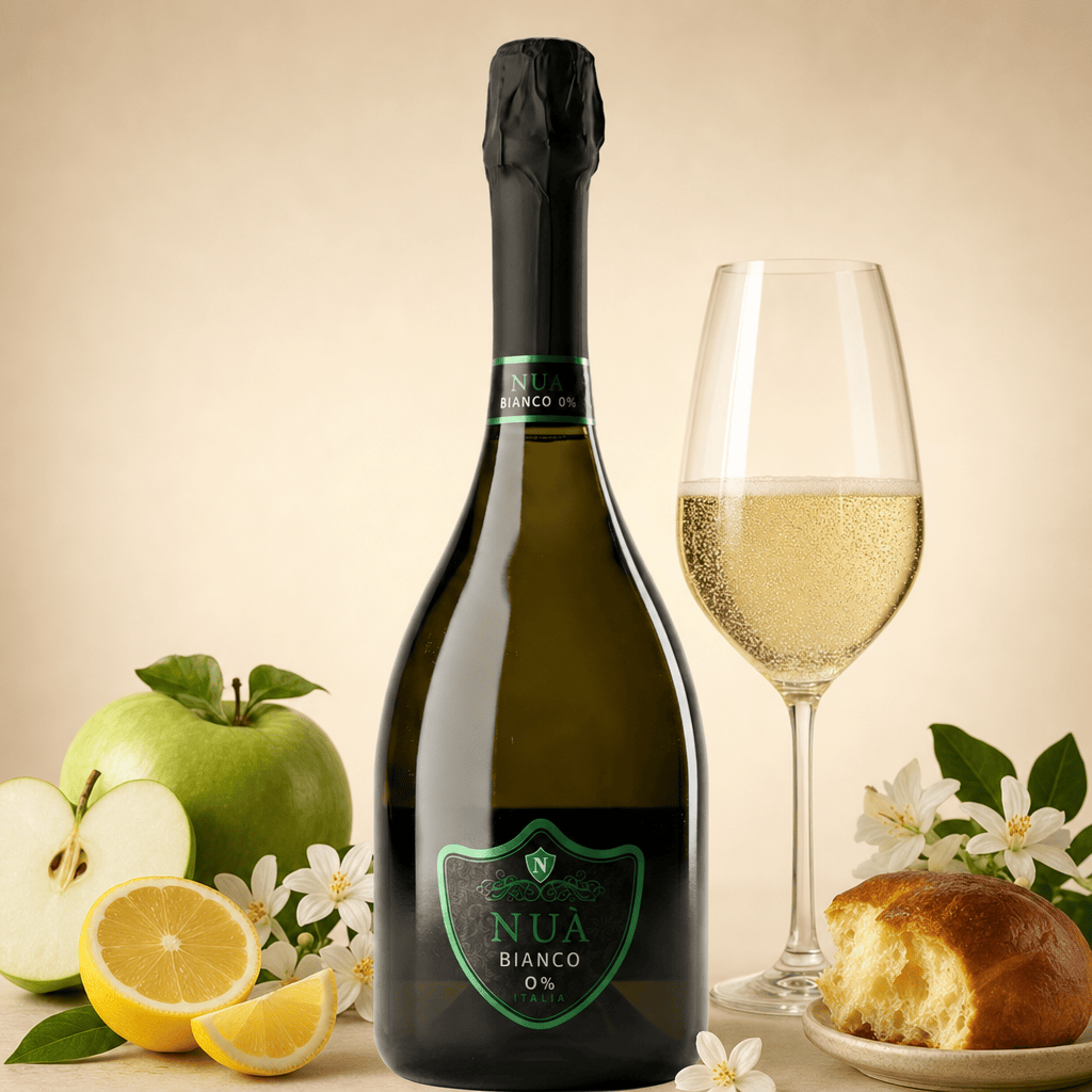 Ca.Vi.M Srl Alkoholfri vin Nuà Bianco Frizzante 0%