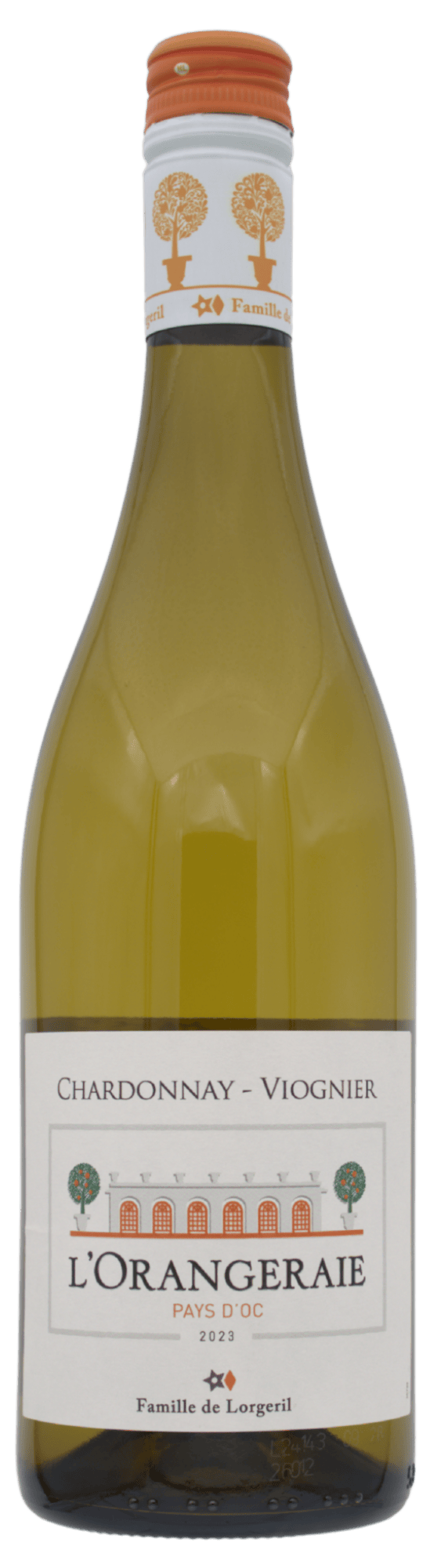 Famille de Lorgeril Hvidvin Orangeraie Chardonnay Viognier 2023 IGP