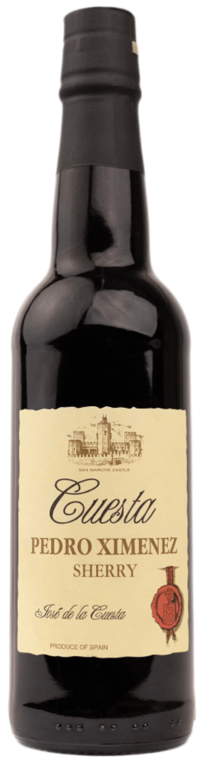 Jose de la Cuesta Sherry Pedro Ximenez Sherry 37,5cl - Bodegas Jose de la Cuesta NV