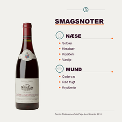Famille Perrin Rødvin Perrin Châteauneuf du Pape Les Sinards 2018