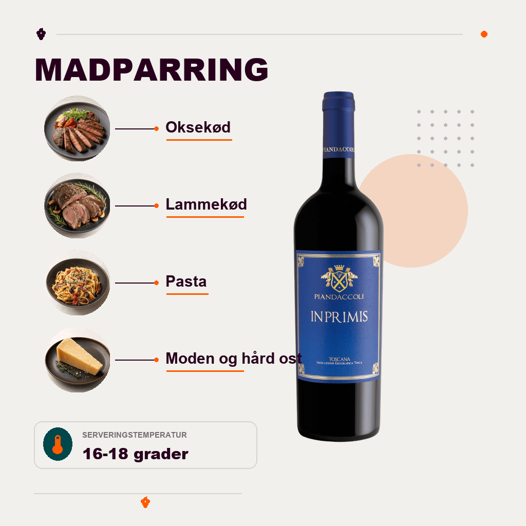 Fattoria di Piandaccoli Rødvin Piandaccoli In Primis 2018