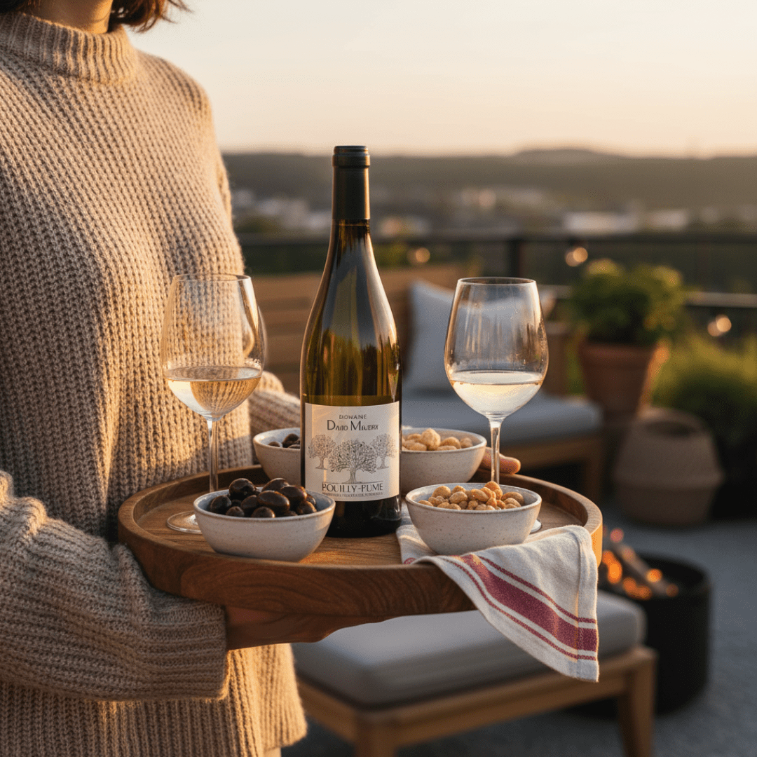 Domaine David Maudry Hvidvin Pouilly Fume Blanc Maison Lispaul David Maudry