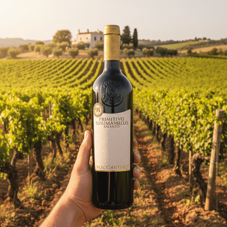 Boccantino Rødvin Primitivo Susumaniello Salento Boccantino 2024