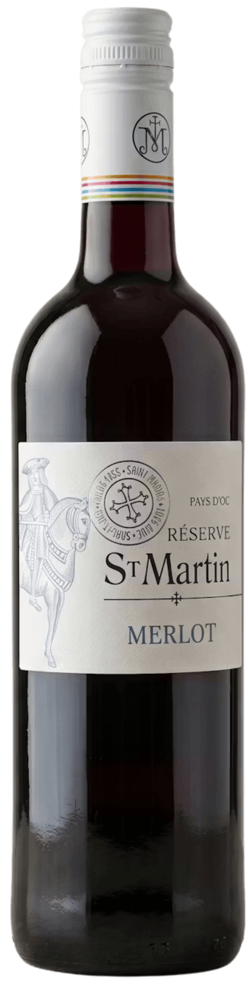 Den Sidste Flaske RESERVE SAINT MARTIN PAYS D'OC MERLOT ROUGE
