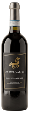Cantine de Verona Rødvin Ripasso delle Valpolicella DOC Ca'Del Vallo 2022