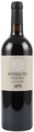 Riveyrac Rødvin Rivesaltes Riveyrac 1975