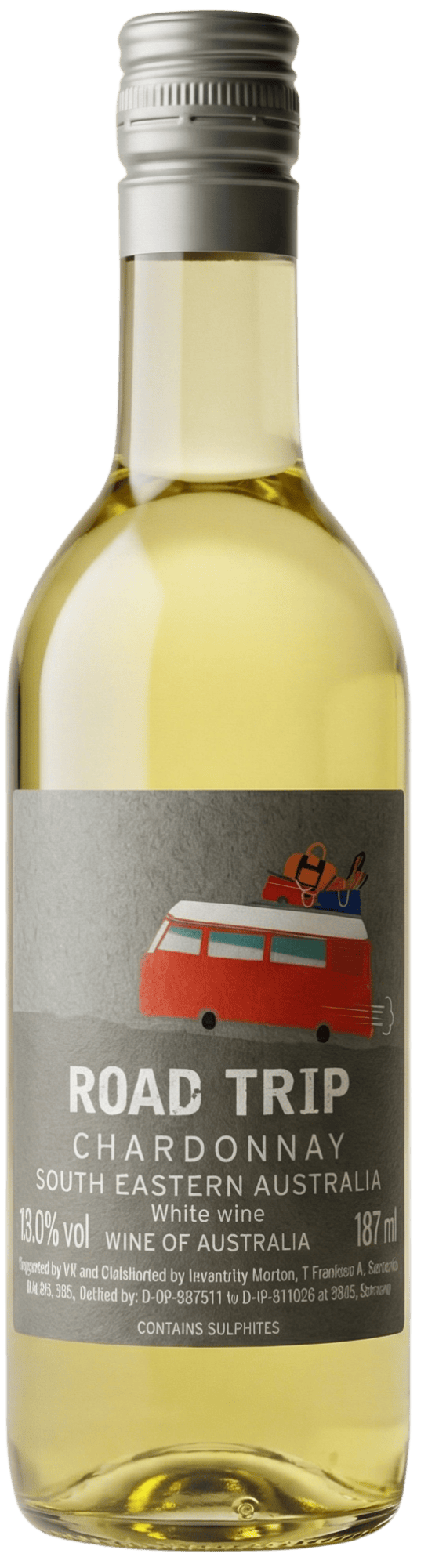 Road trip Hvidvin Road Trip Chardonnay NV 187 ml.