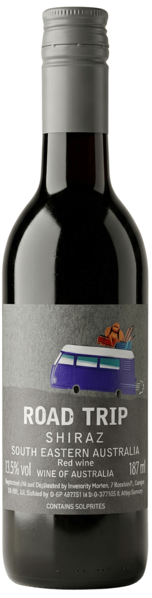 Road trip Rødvin Road Trip Shiraz NV 187 ml.