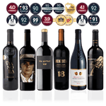 Den Sidste Flaske Rødvins Smagekasse Røde Bestsellers – Premium (6 fl.)