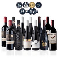 Den Sidste Flaske Rødvins Smagekasse Røde Old World vs. New World - Mid-select (12 fl.)