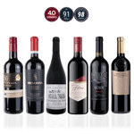 Den Sidste Flaske Rødvins Smagekasse Rødvin til Tapas & Småretter - Mid-select (6 fl.)
