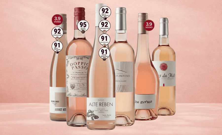 Den Sidste Flaske Rosé Smagekasse Rosé Bestseller