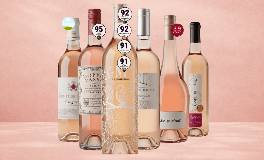 Den Sidste Flaske Rosé Smagekasse Rosé Bestseller