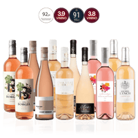Den Sidste Flaske Rosé Smagekasse Rosé Hverdagsfavoritter – Luksus (12 fl.)