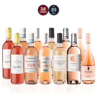 Den Sidste Flaske Rosé Smagekasse Rosé Hverdagsfavoritter - Value (12 fl.)