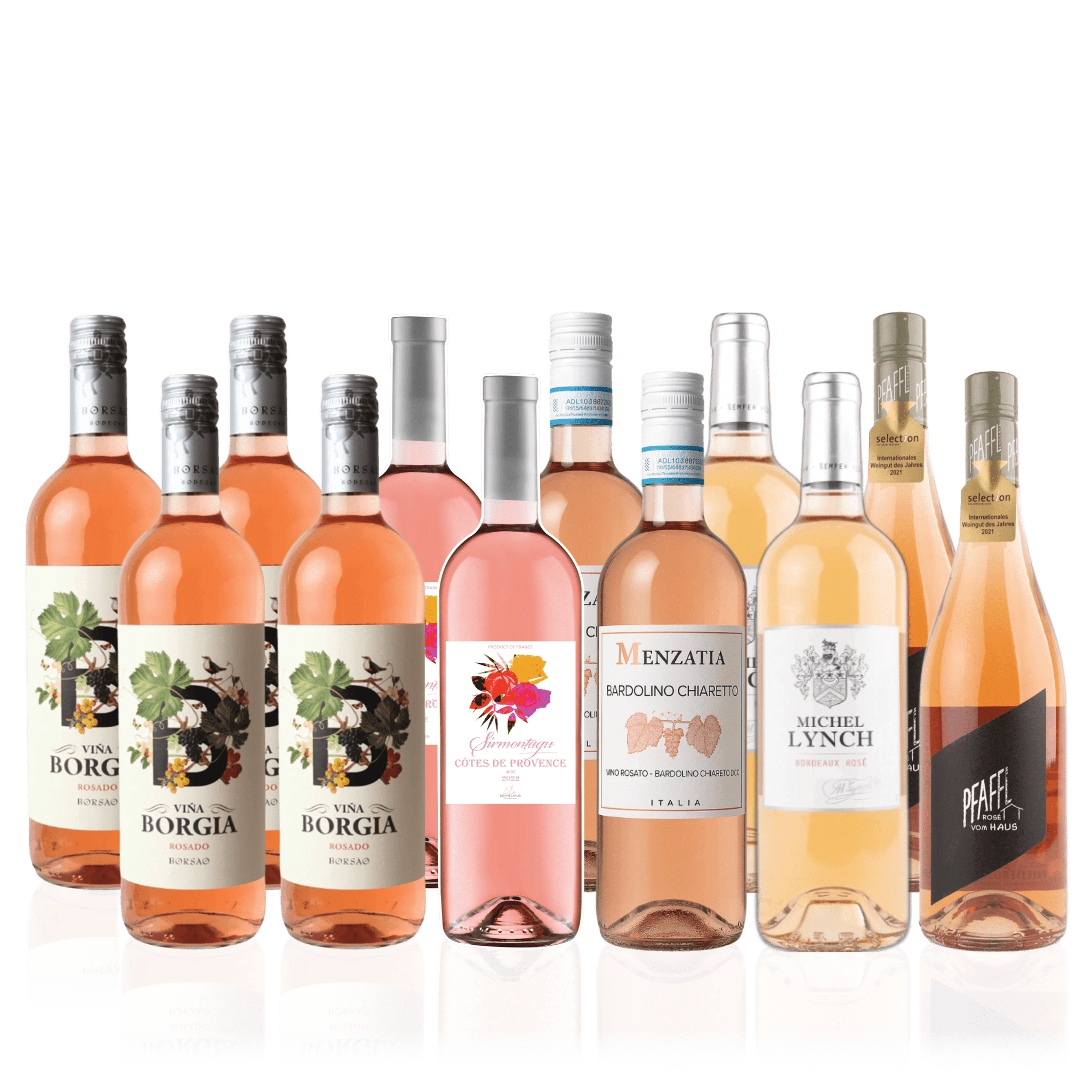 Den Sidste Flaske Rosé Smagekasse Rosé Hverdagsfavoritter - Value (12 fl.)