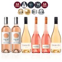 Den Sidste Flaske Rosé Smagekasse Rosé Hverdagsfavoritter - Value (6 fl.)