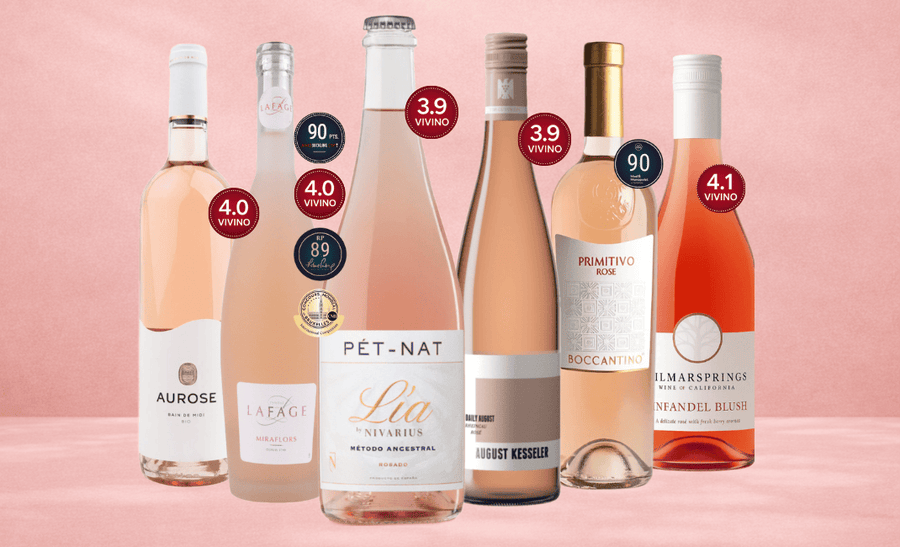 Den Sidste Flaske Rosé Smagekasse Rosé Luksus - Vinter Edition