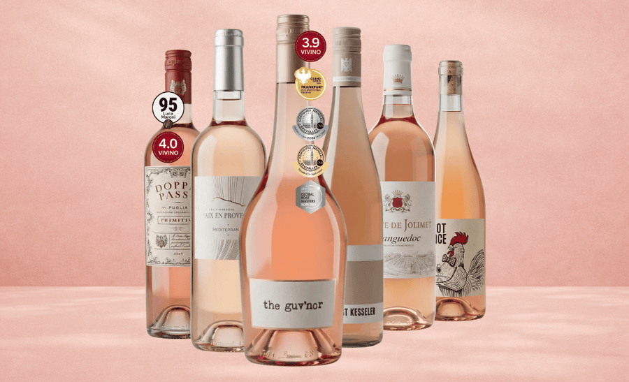 Den Sidste Flaske Rosé Smagekasse Rosé til solen