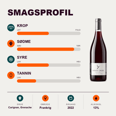 Domaine Sainte Croix Rødvin Sainte Croix Le Pourboire BIO & Eco 2022