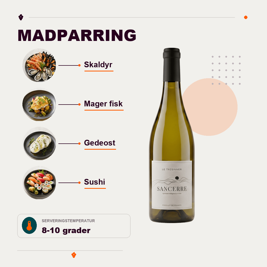 Maison Idiart Hvidvin Sancerre Le Tazonner Blanc AOP 2023