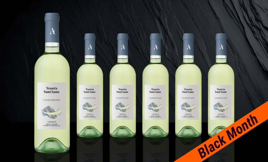 Den Sidste Flaske Hvidvins Smagekasse Sant Anna Chardonnay Venezia Magnum 2022