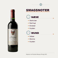 Seigneur de Paludate Rødvin Seigneur de Paludate Margaux Rouge 2023