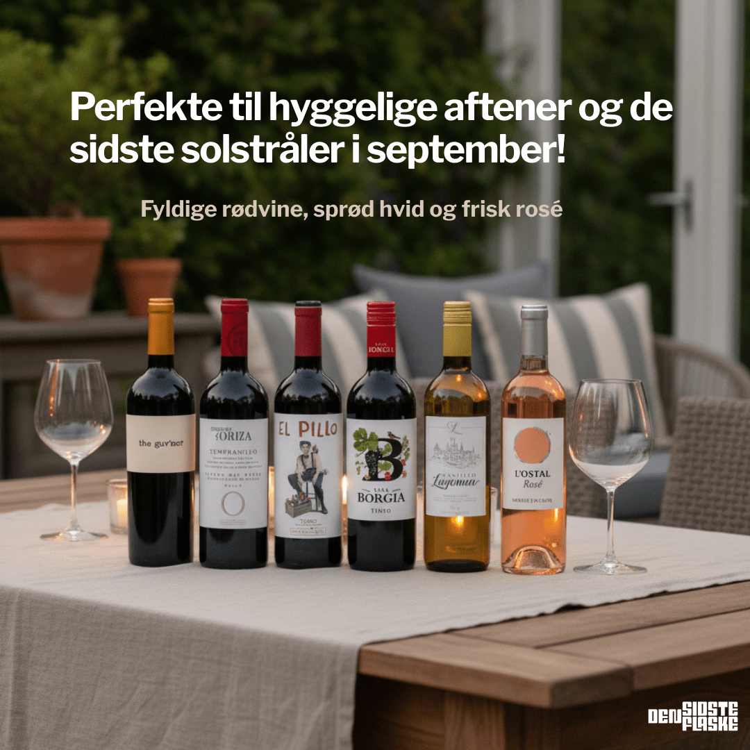 Den Sidste Flaske Mixed Smagekasse September Måned Kassen (6 fl.)