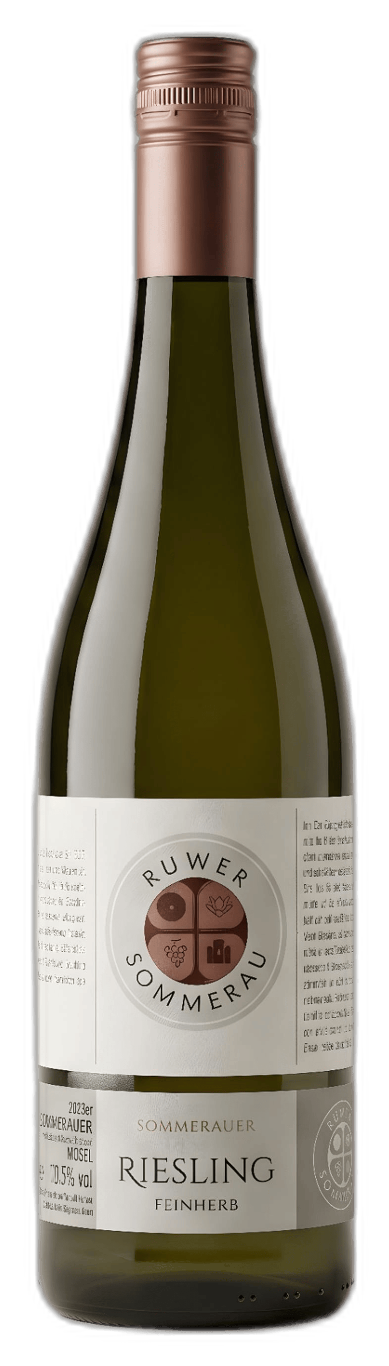 Gut Sommerau Hvidvin Sommerau Riesling Qualitätswein feinherb