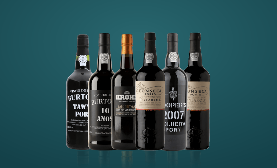 Den Sidste Flaske Blandet Smagekasse Tawny-trappen