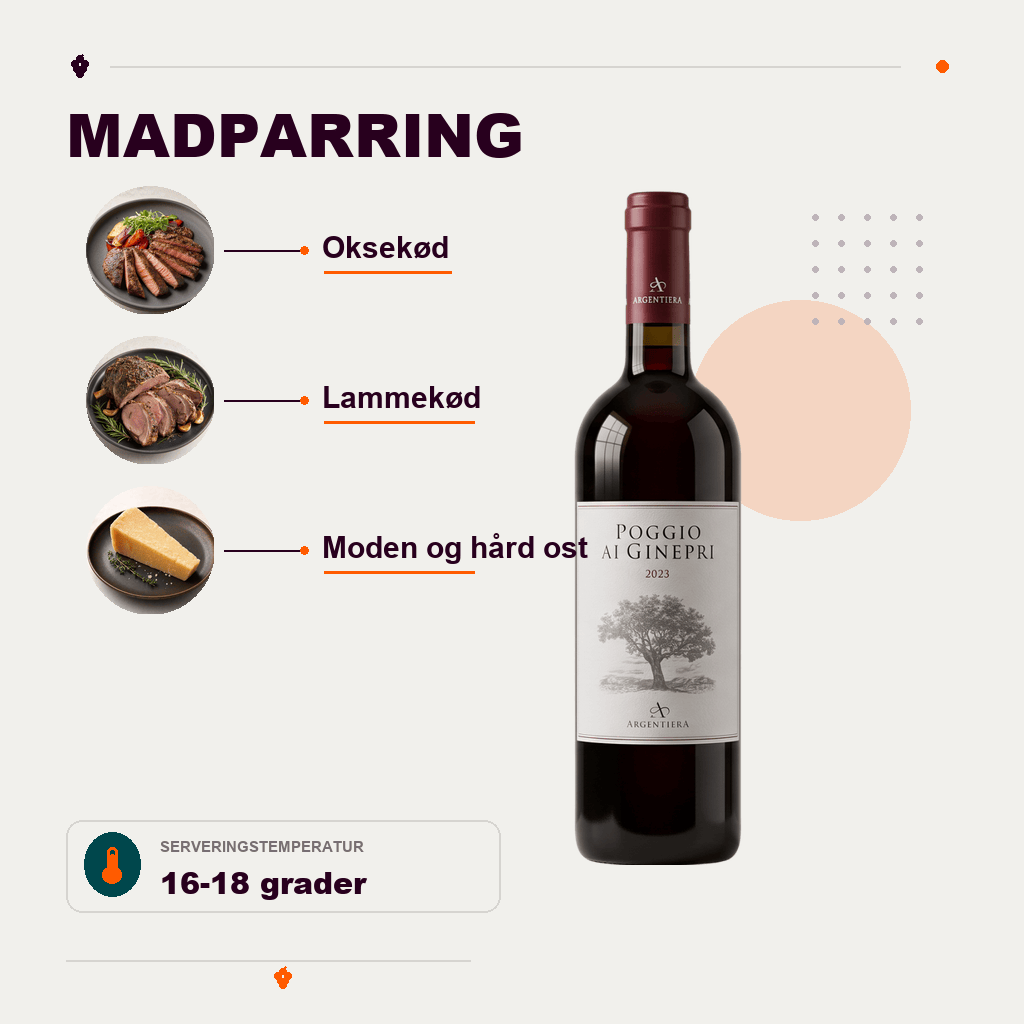 Tenuta Argentiera Rødvin Tenuta Argentiera - Poggio ai Ginepri Bolgheri Rosso