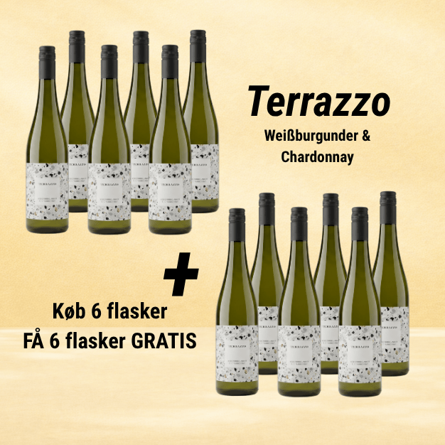 Terrazzo Hvidvins Smagekasse Terrazzo 6 + 6