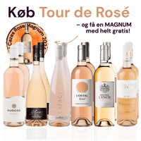 Den Sidste Flaske Rosé Smagekasse Tour de Rosé + 1 gratis MAGNUM flaske (12 fl.)