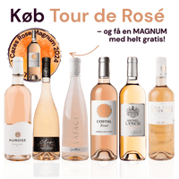 Den Sidste Flaske Rosé Smagekasse Tour De Rosé + 1 gratis MAGNUM flaske (6 fl.)