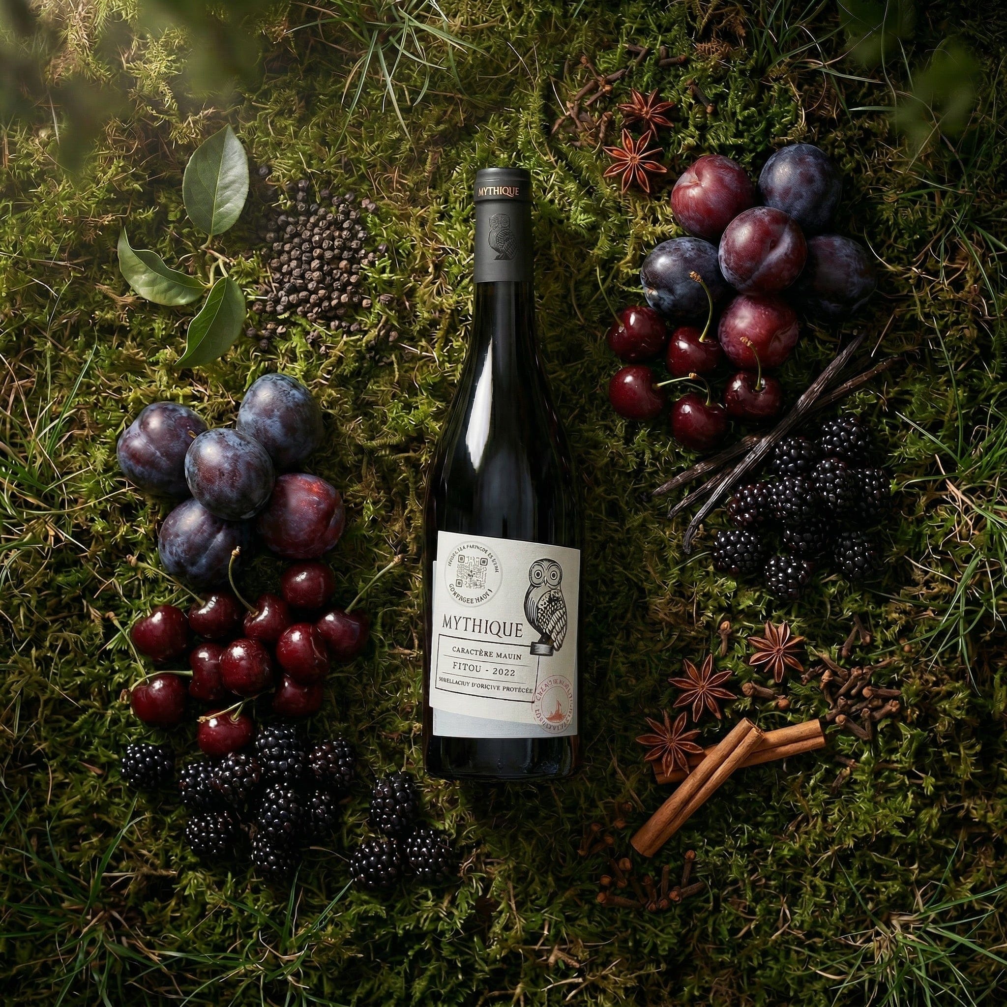 Val d'Orbieu Rødvin Val d'Orbieu Mythique Caractère Marin Fitou 2022