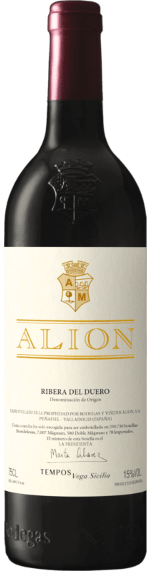 Vega Sicilia Rødvin Vega Sicilia Bodegas Alion 2020
