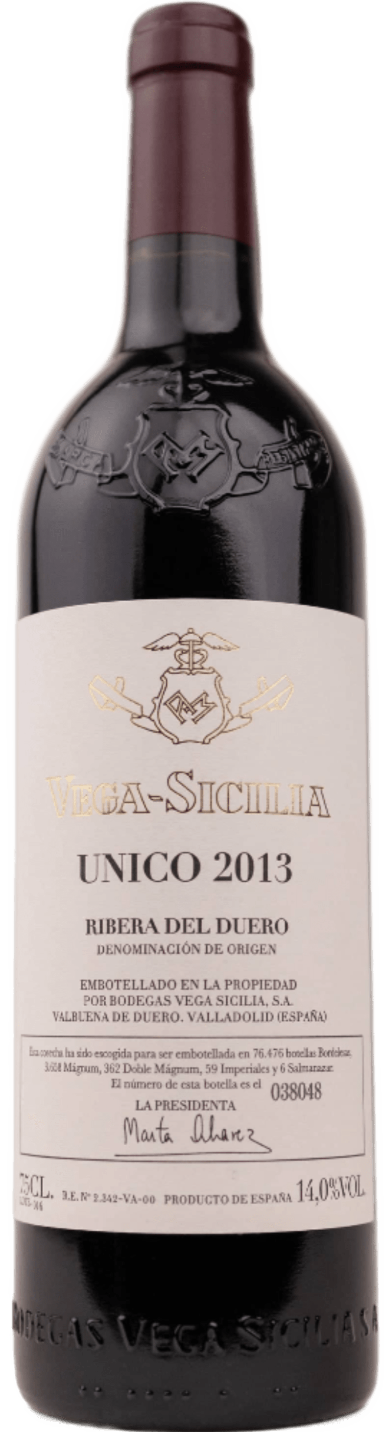 Vega Sicilia Rødvin Vega Sicilia Unico 2013