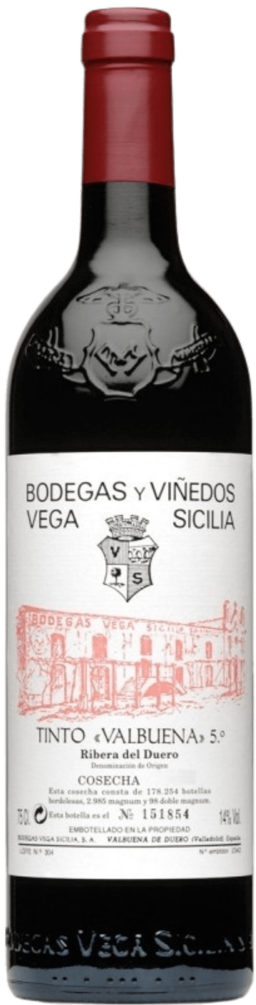 Vega Sicilia Rødvin Vega Sicilia Valbuena 5º 2020