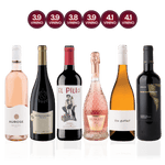 Den Sidste Flaske Mixed Smagekasse Vivino Top Rated Mixed Vine (6 fl.)