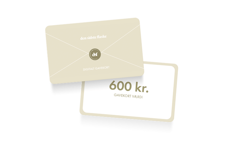 Den Sidste Flaske Gavekort DKK 600.00 Gavekort