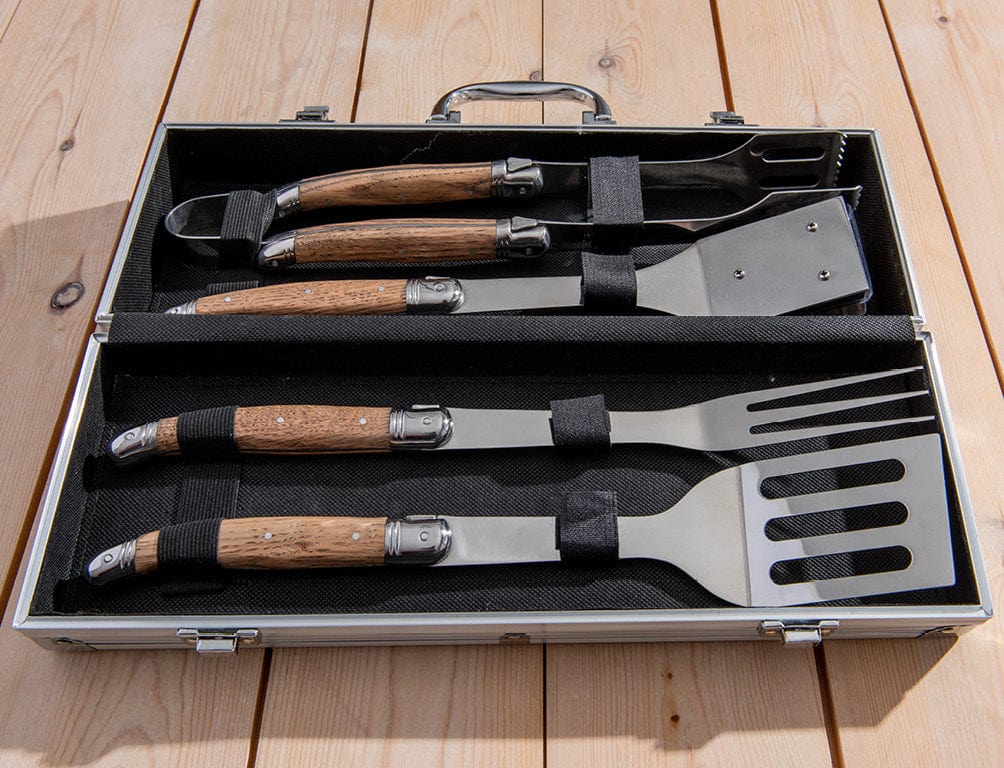 Laguiole Køkkenudstyr Laguiole by Haws BBQ set 4 stk.